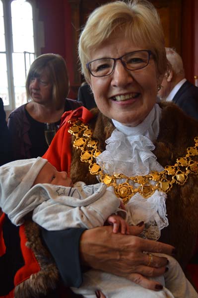 Wokingham Town Mayor making