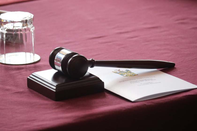 Wokingham Town Mayor making