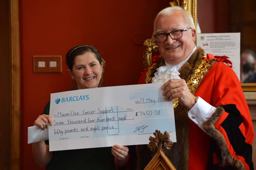 Wokingham Town Mayor making