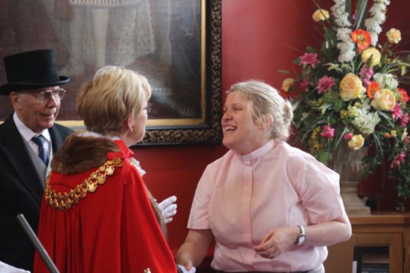 Wokingham Town Mayor making