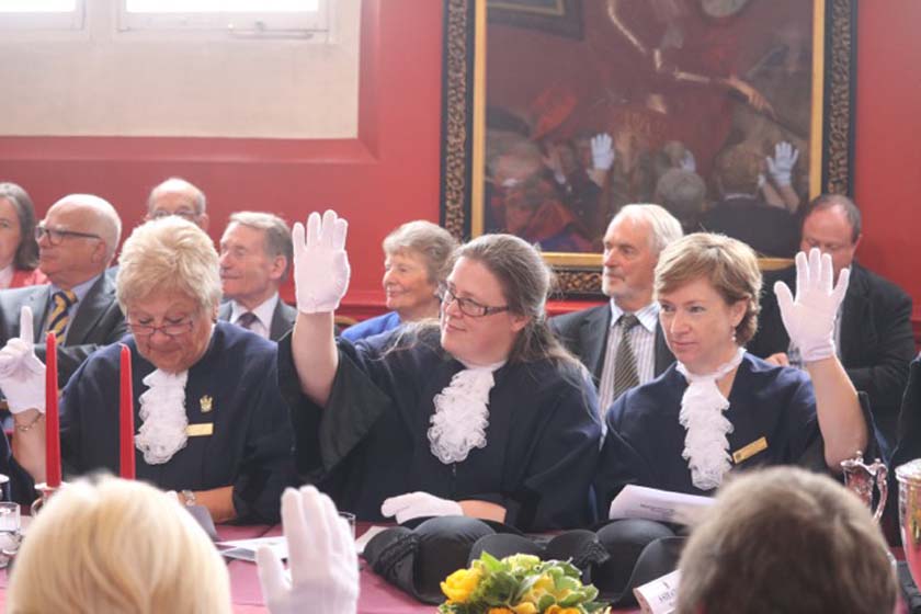 Wokingham Town Mayor making