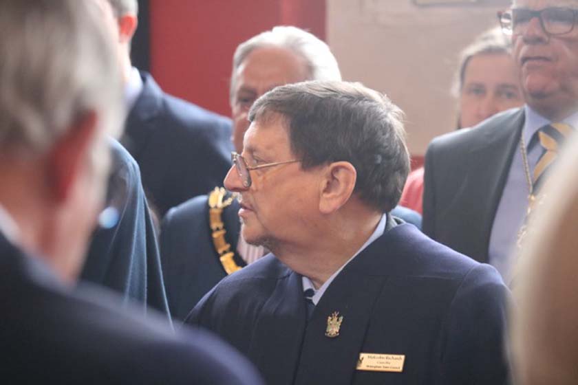 Wokingham Town Mayor making