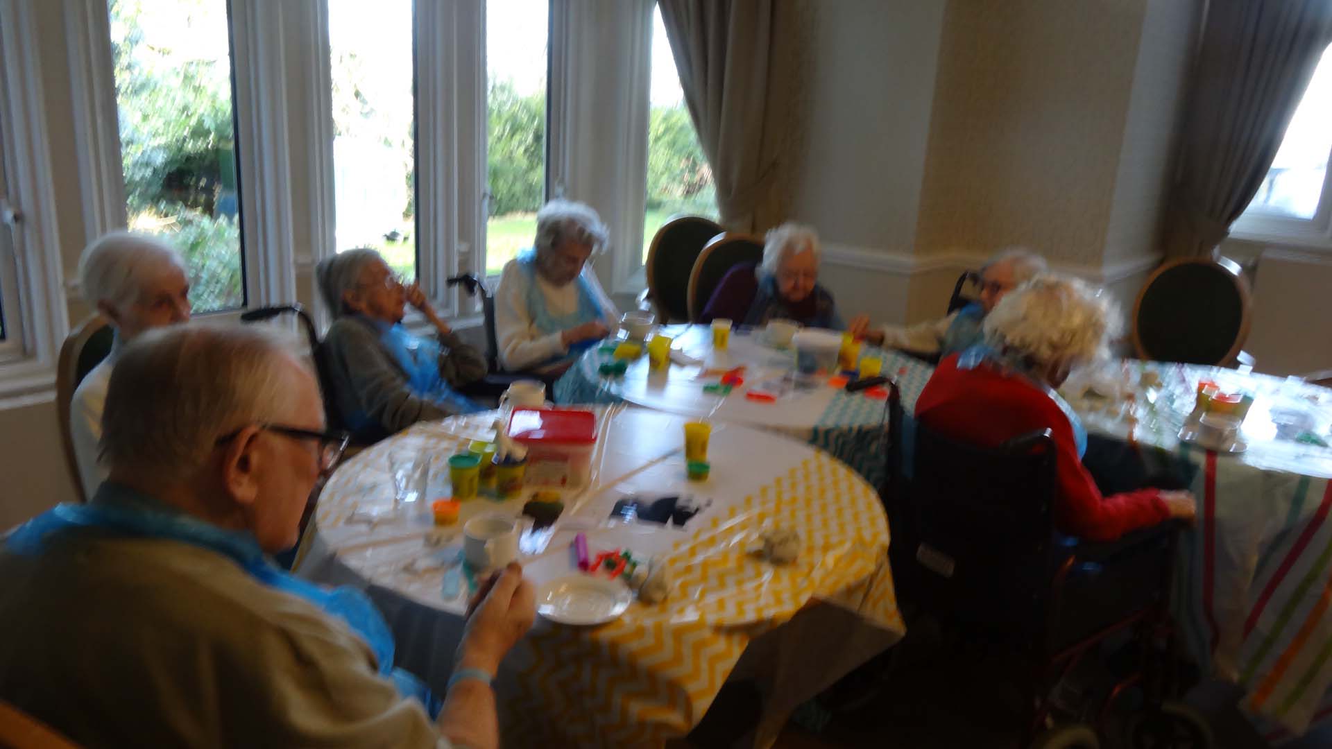 Woodbury House care home art