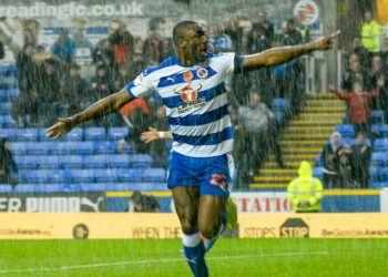 Yakou Meite celebrates