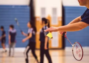 mental health wellbeing sport badminton