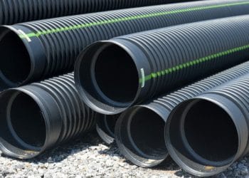 water drainage pipes