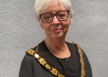 Cllr Janet Sartorel, Woodley's new town mayor