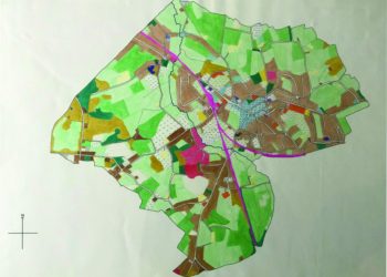 The map shows how land in Wokingham was used in 1960. Picture: Dr Robin Campbell