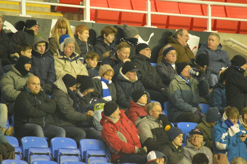 reading v huddersfield fan cam
