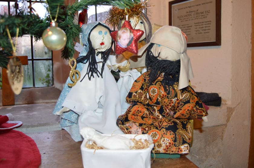 st marys shinfield christmas tree festival o