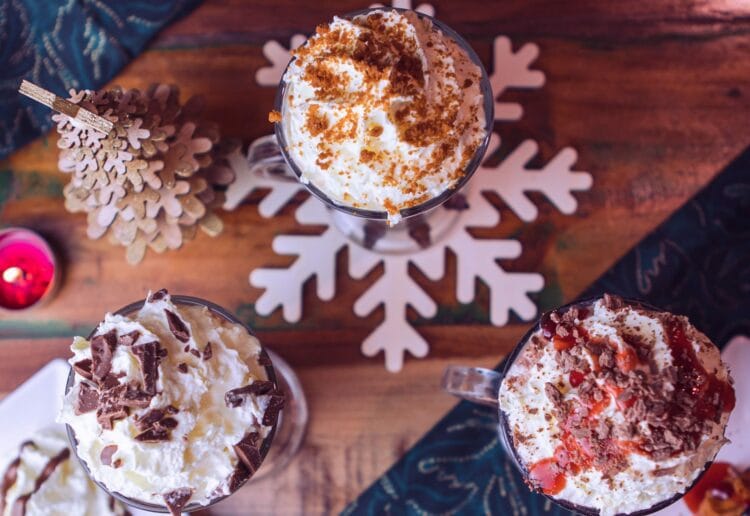 Festive drinks are on the menu at Bru