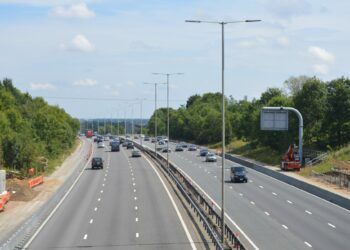 The M4 has been fully-opened between junctions 8/9 and 12. Picture: Phil Creighton