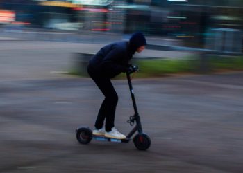 E-scooters can only be used on private land with ther permission of the land owner. Picture:Michel Grolet on Unsplash