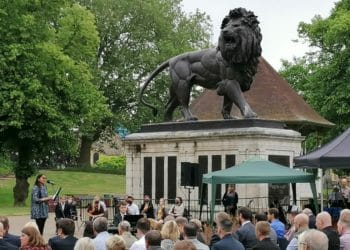A memorial service was held on Sunday, June 20 to mark the first anniversary of the Forbury terorrist attack