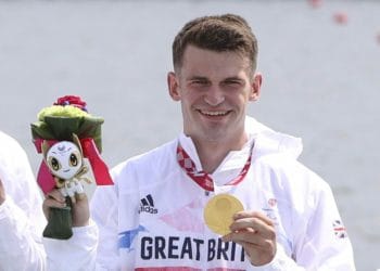 Oliver Stanhope was part of a Paralympic GB team that won gold in the PR3 Mixed Coxed Fours at Toyko Picture: imagecomms