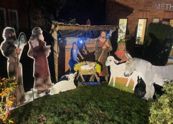 The final nativity tableau Picture: Crowthorne Methodist Church