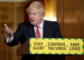 Boris Johnson leading a press conference on the coronavirus in May 2020 Picture: Pippa Fowles / 10 Downing Street