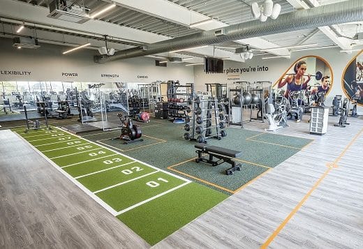 The new gym at Bulmershe Leisure Centre Picture: Stewart Turkington