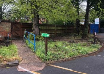 The borders of Wade's day centre car park