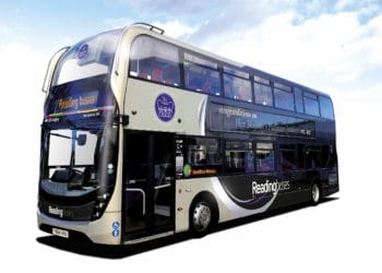 The special Reading Buses Platinum Jubilee vehicle which will be used from Sunday, February 6