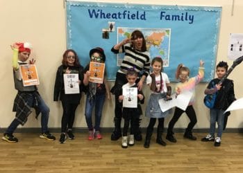 The winners at the school. Picture: Tamara Brown