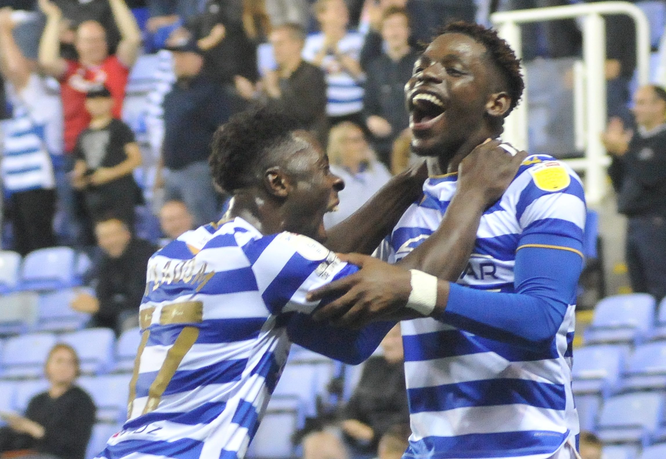 Reading v Peterborough United
Reading's third goal.