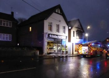 Police and fire crews attended the scene