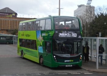 The Green Line 703. Picture: Gary Baxter