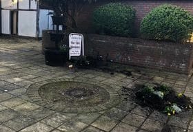 Late night vandalism in Wokingham Town Centre