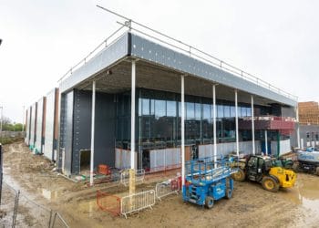 The new Carnival Hub development is in progress and expected to open this summer Picture: Stewart Turkington / Stphotos.co.uk /Wokingham Borough Council
