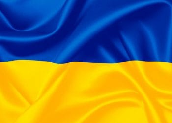 Ukraine's colours are yellow and blue