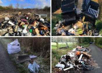 Some of the fly-tipping incidents Wokingham Borough Council have responded to Picture: Local Democracy Reporting Service