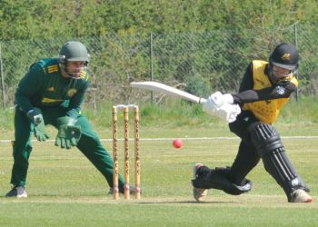 Wokingham v Finchampstead (batting) Greg Smith batting