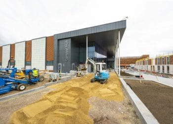 Carnival Hub main entrance and promenade Picture: Stewart Turkington