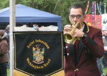 Saint Sebastian Band will be performing in Wokingham on Saturday to mark Armed Forces Day Archive picture: Phil Creighton
