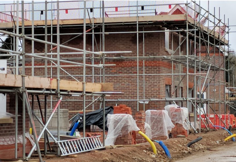 Houses being built in Shinfield. Wokingham Borough Council is planning a consultation on new housing projects, a scheme called the Local Plan Update Picture: Phil Creighton