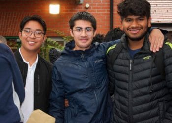 RESULTS: 88 percent of all Reading School entries were awarded grades 7-9. 43 percent were grade 9s. Picture courtesy of Reading School