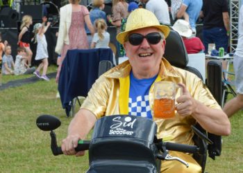 Twyford Beer Festival on Saturday.

Ian Wisdom, happy with the success of the event.-