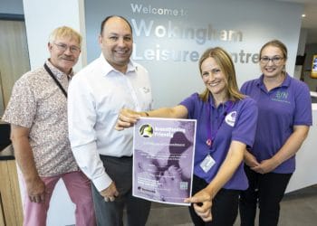 Wokingham Leisure Centre is a safe space for breastfeeding mothers. PIC BY STEWART TURKINGTON www.stphotos.co.uk