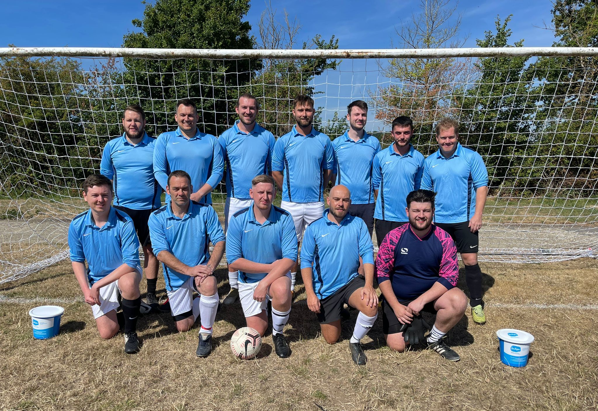 One of the teams at the 2022 James Cup