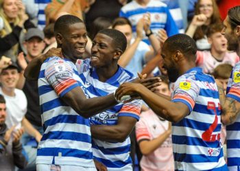BIRTHDAY BRACE: Lucas Joao's double secured three points for the Royals against Stoke. Picture: Steve Smyth