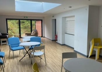 New cafe and kitchen facilities for a warm welcome. Picture: Steve Prince