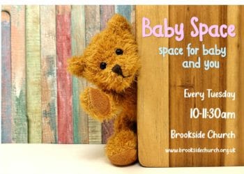 Baby Space. Every Tuesday. Picture courtesy of Brookside Church.