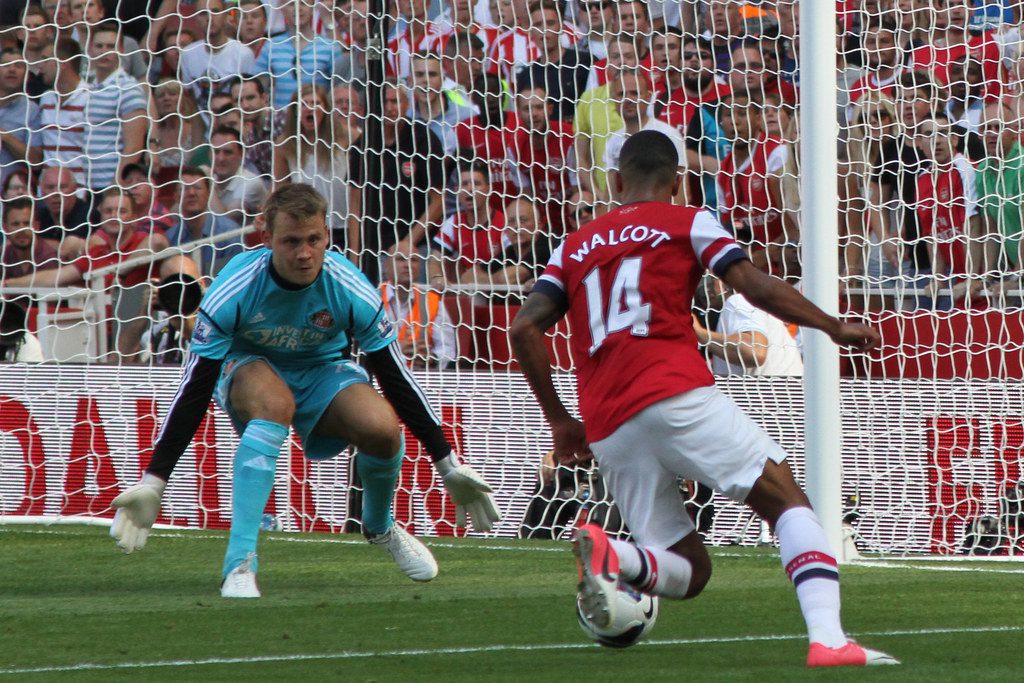 Theo Walcott Picture: Ronnie Macdonald