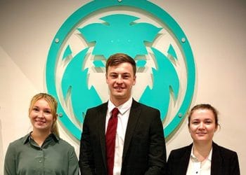 Amber Pocock, Ben Cowdry and Emily Boorman have joined on trainee contracts