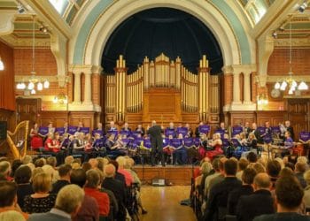 Trinity Concert Band will be taking to the University of Reading's Great Hall to play a selection of well-known classics, Julie Giroux's To Walk with Wings and a world premiere of Len Tyler's 'Trinity Suite'. Picture: Trinity Concert Band