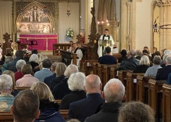 St Paul's Wokingham held a civic service for the Queen on Sunday, September 18 Picture: Phil Creighton