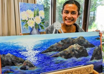 The Wokingham Arts TrailSayani Drury. Picture: Steve Smyth