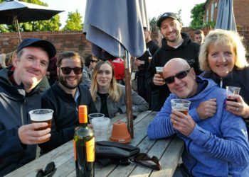 The Loddfest Music Festival held at the Loddon Brewery on Saturday.

Enjoying the music and the beer.