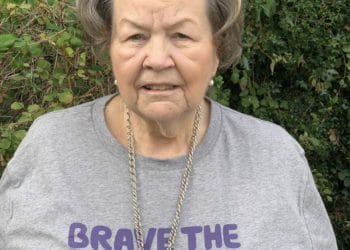 Cllr Beth Rowland faces the clippers to raise money for Macmillan Cancer Care on Saturday. Picture: Courtesy of WBCouncil